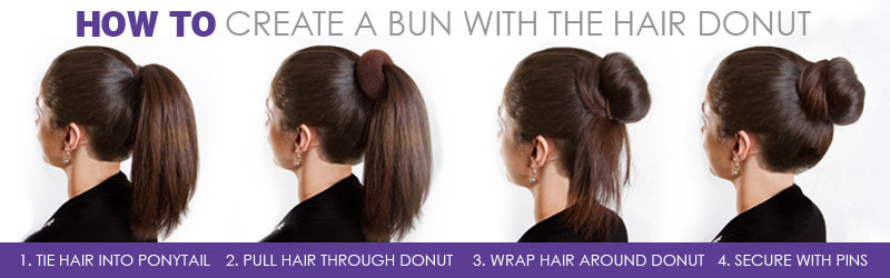 Details Bun hair about Volumizing Scrunchie Donut Ring Hair tutorial Scrunchy bun Style scrunchie